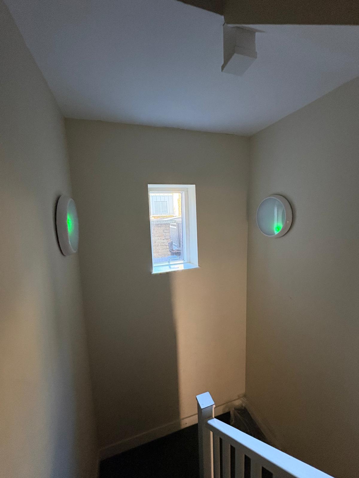 Garage electrical installation